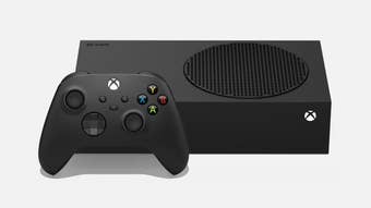 The 1TB Xbox Series S console in black.